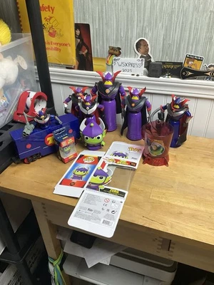 Toy Story Zurg Pequeña Colección De Figuras, Tren, Pops Juguetes Lote Foto 1 de 4