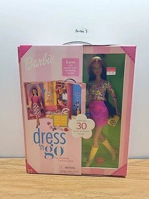 *РЕДКИЙ*Dress 'N Go Barbie The Ultimate Fashion Case никогда не доставался из коробки 2001 55309 Mattel - Изображение 1 из 4