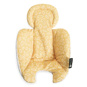 Babyeinsatz, maschinenwaschbar, cooler Netzstoff, mit Wendedesign gelb - Bild 1 von 12