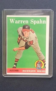 1958 Topps #270 Warren Spahn - Bild 1 von 9