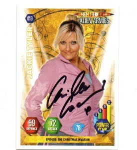 Doctor Who Trading Card Panini Alien Armies #13 Signed by CAMILLE CODURI - Picture 1 of 1