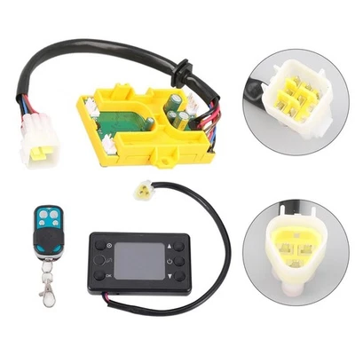 LCD Display Switch for 5KW Air Diesel For parking Heater with Remote Control - Image 1 of 4