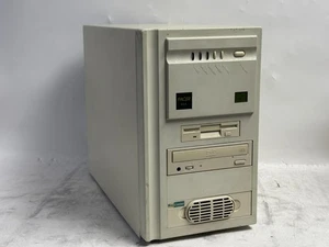 Vintage Beige AT Pacer PC case w/ floppy, CD drive, and 250W PSU - Afbeelding 1 van 15
