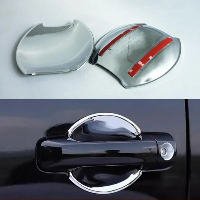 For Toyota FJ Cruiser 2007-2014 ABS Chrome Car Door Side Handle Bowl Cover Trim - Image 1 of 1