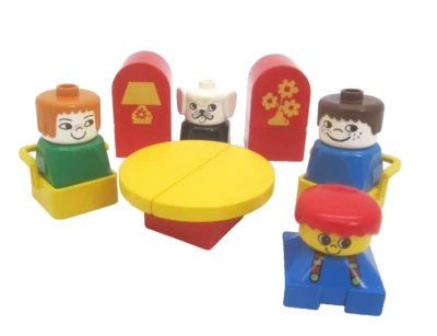 Lego Duplo Playhouse Set 2630 living room vintage 1979 - Image 1 of 4