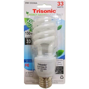 Daylight Light Bulb Cfl 33 W 150 Watt Repl White Compact Fluorescent - Picture 1 of 1
