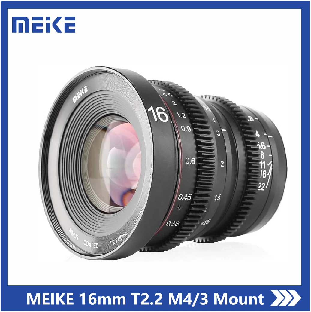 Meike シネマレンズセット 16mm 25mm T2.2 cine メイケ Meike シネマ