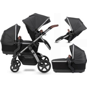 silver cross wave double pram