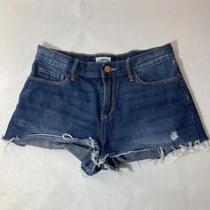 ⚡️Old Navy Distressed Denim Shorts Size 16 Semi Fitted Cutoff Light Wash - Picture 1 of 7