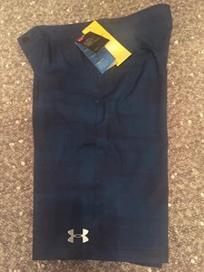 XL Boys 18 Under Armour heatgear UA blue shorts UPF 50 sun protection NWT $42 - Picture 1 of 10
