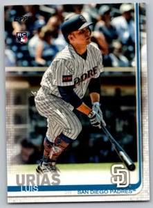 2019 Topps #192 Luis Urias San Diego Padres Rookie - Picture 1 of 2