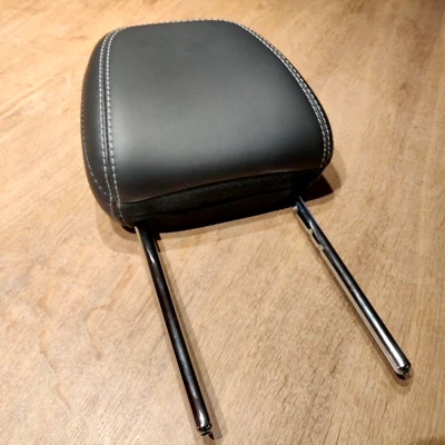 2021-2023 FORD MUSTANG MACH-E FRONT SEAT HEADREST BLACK LEATHER OEM - Image 1 of 4