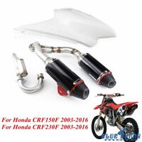 STONEMEN Full Exhaust Muffler System Slip On For Honda CRF150F 