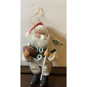 2000 Holiday Creations New York JETS Santa Ornament - Bild 1 von 7
