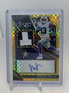 Select Michael Gallup 2019 parche dorado automático/10 - Imagen 1 de 3