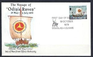 Isle of Man, The Voyage of Odin's Raven First Day Cover, Lot 24-85
