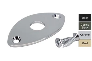 Gotoh JCB-2 fußballförmige Gitarren-Jackplate - Bild 1 von 6
