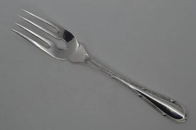 Tenedor grande de pescado/ensalada Buccellati Parma Italia plata esterlina - 7"- 45 g - sin mono Foto 1 de 4