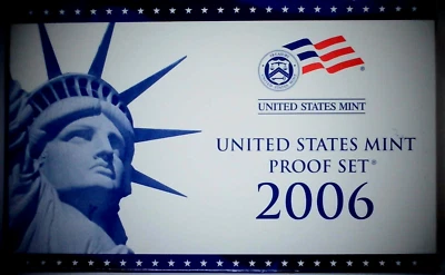 2006-S US Proof Mint Set 10 Coins CLAD 24htt00401 - Image 1 of 4