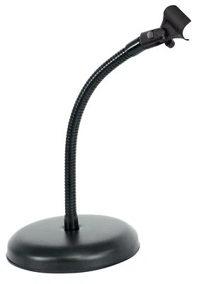 Samson MD5 Desktop Mic Stand w/ Gooseneck Base+Clip 4 Recording, Studio, Podcast - Image 1 of 4