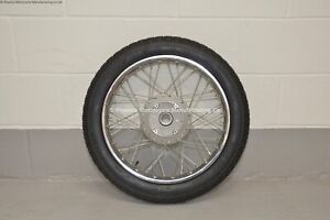 GENUINE MRF COMPLETE REAR WHEEL & TYRE (3.25 x 19) FITS MATCHLESS BSA A7 A10 B31
