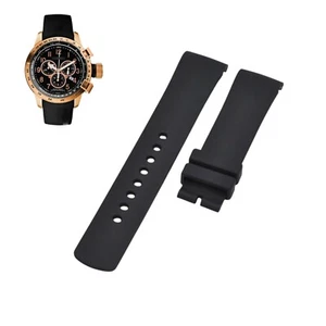 Correa de reloj de goma negra A31506G 22 mm para Nautica - Imagen 1 de 7