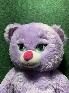 Build A Bear Frozen Workshop Disney Anna Plüsch lila Glitzerbär BAB Stofftier - Bild 1 von 10