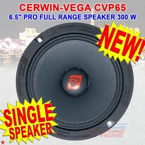 CERWIN-VEGA CVP65 6.5” PRO MIDRANGE CAR AUDIO SPEAKER (SOLD INDIVIDUALLY) 300 W - Picture 1 of 2