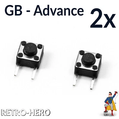 Shoulder Button L R Switch trigger Schultertaste Game Boy Advance GameBoy GBA 2x