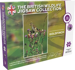 Goldfinch Bird 1000 PIECE jigsaw puzzle British Wildlife Collection - Picture 1 of 1