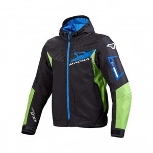 MACNA Giacca Moto IMBUZ Uomo Nero Blu Verde Taglia M ULTIMO PEZZO - Foto 1 di 4