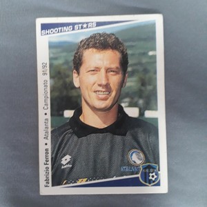 Fabrizio Ferron #15 Card 1991-92 Atalanta Shooting Stars Italian
