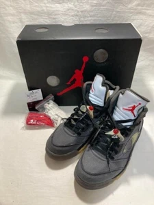 Größe 9,5 - Jordan 5 Retro SP x Off-White Mid Muslin CT8480-001 Neu aus Japan - Bild 1 von 10