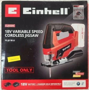  Einhell PXC Cordless Jigsaw Dust Blow Off Function 4/5" Stroke 18 Volt 2700 SPM - Picture 1 of 6