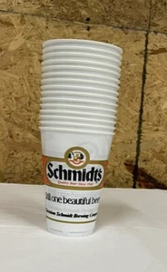 Lote de 15 tazas individuales de plástico Schmidt’s Beer de colección 12 OZ Draft Schmidt’s - Imagen 1 de 6