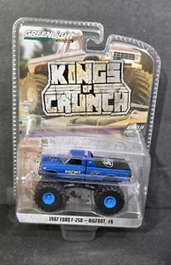 Greenlight Kings Of Crunch 1987 FORD F250 BIGFOOT #6 Walmart Blue CHASE Truck - Picture 1 of 5