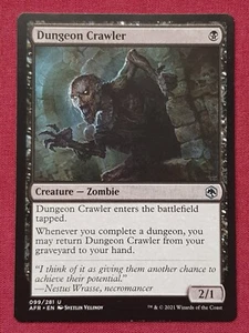 Magic The Gathering ADVENTURES IN FORGOTTEN REALMS DUNGEON CRAWLER card MTG - Picture 1 of 2