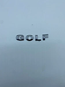 LOGO VOLKSWAGHEN GOLF MKIV FREGIO EMBLEMA STEMMA SCRITTA AUTO BADGE TARGHETTA - Picture 1 of 1