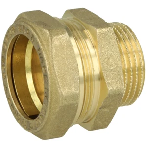 Conexión de tubo corrugado DN40 x 1 1/2" AG - Imagen 1 de 1