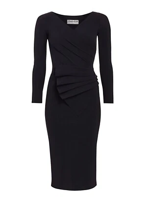 ¡¡¡NUEVO!!! Bata Chiara Boni La Petite - Vestido Vaina Kaya Detalle Plisado Foto 1 de 4