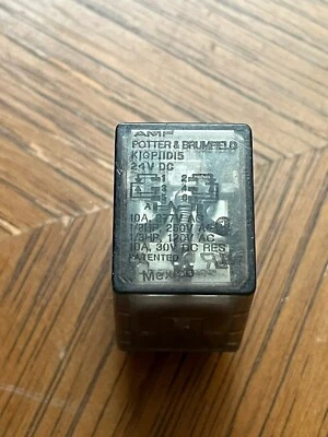 POTTER & BRUMFIELD K10P-11D15-24 24VDC (USED)  Qty-1 Free Same Day Shipping - Image 1 of 4