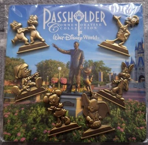 Walt Disney World Passholder Commemorative Set of 6 Pins Collection - NEW - Picture 1 of 1