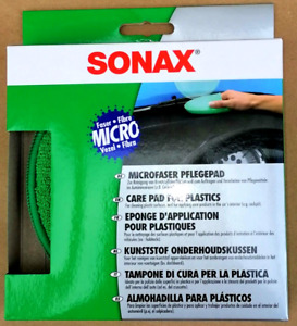 Sonax Microfaserpflegepad Mikrofaser Polierpad zum gleichmäßigen Auftragen