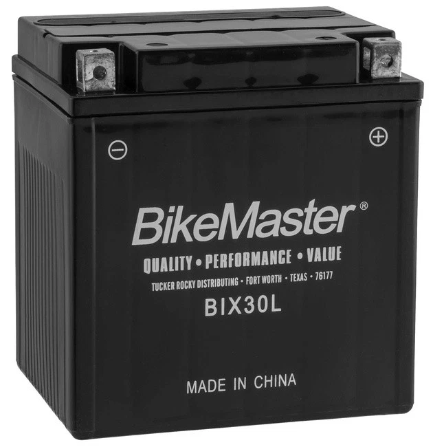 BikeMaster Maintenance Free Battery BIX30L-BS #BIX30L-BS Harley Davidson Foto 1 de 1