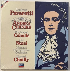 Luciano Pavarotti Andrea Chenier 2-LP Vinyl Box Set Factory Sealed - Imagen 1 de 2