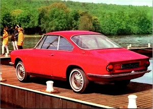 SIMCA 1000 CUPÉ BERTONE Automóvil Publicidad 4x6 Postal - Imagen 1 de 2
