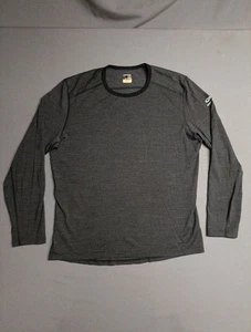 Icebreaker Merino Bodyfit 200 Shirt Herren XL anthrazit Wolle Langarm Base Layer - Bild 1 von 8