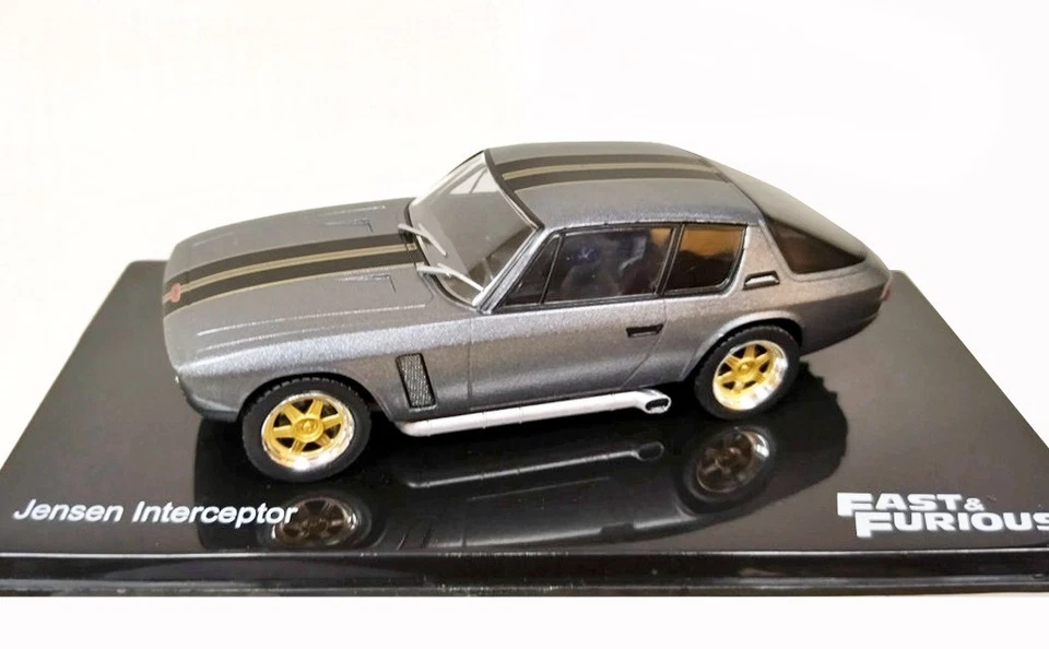 JENSEN INTERCEPTOR FAST & FURIOUS SCALA 1:43 ALTAYA NUOVO CON SCATOLA - Immagine 1 di 1