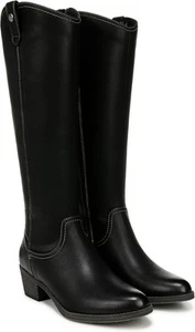 Naturalizer Womens Black Zoya Knee High Boots NW/OB 9.5W - Picture 1 of 5
