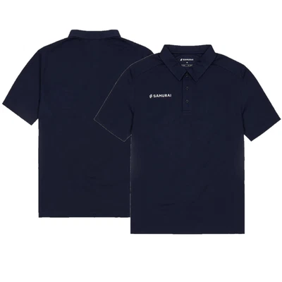 Samurai Men's Polo Top Rugby Lifestyle Navy Top - New - Image 1 of 3